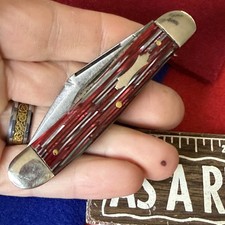 Old Vintage Antique Hammer Brand Jack Pocket Knife Usa Made