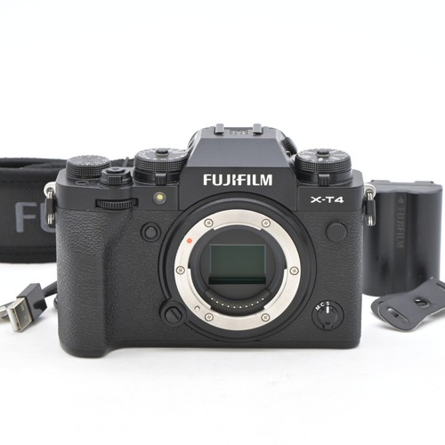 Fujifilm X-T4 Mirrorless Camera Black (Shutter Count 7320) [Top Mint] US Stock