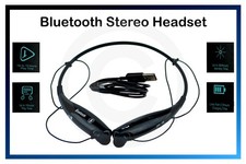 Bluetooth Stereo Headset Wireless Neckband Earbuds Sports Handsfree NEW