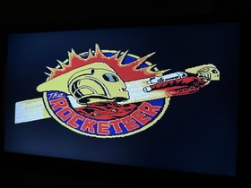 Lot of 5 Original NES Games Simpsons Rocketeer Elevator Action Top Gun PAC-Man