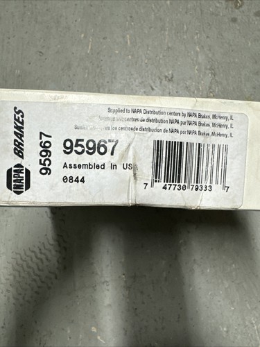 Napa Brakes 95967 Assembled In Us - Picture 2 of 5