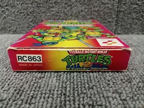 Konami Teenage Mutant Ninja Turtles 2 The Famicom Software