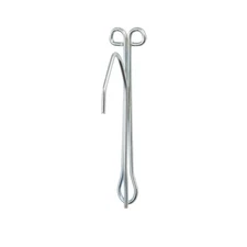 Kenney KN1041 Silver Stainless Steel Slip Pin On Hook