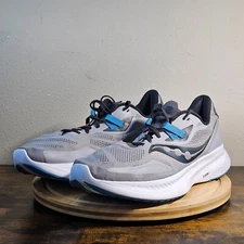 Saucony Guide 15 Men's Running Shoes Size 12 Alloy Topaz