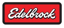 Edelbrock Vinyl Decal Sticker Waterproof