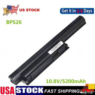 AT Batteria Potenziata 5200mAh 10,8V per Portatile Sony Vaio VPC-EG3AJ