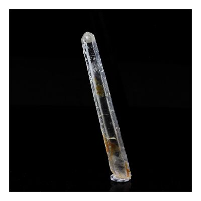Steine und Mineralien. Quarz. 8,95 ct. Mésage Mine, Saint-Pierre-de-Mésage, Fran