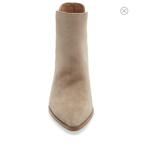 NWOB Steve Madden Kaylah Suede Leather Bootie Size 8.5 - Picture 4 of 5