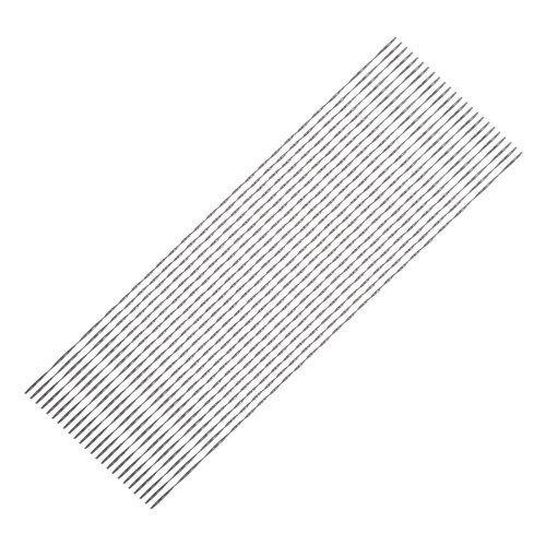 24pcs 0.75mm Width Scroll Saw Blade with Spiral Teeth for Wood Metal