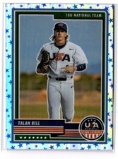 2023 Panini Prizm USA Baseball Talan Bell #2 Stars National Team