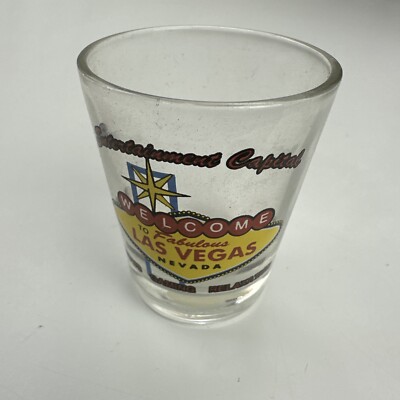 Willkommen In Las Vegas Nevada Shotglas Unterhaltungshauptstadt