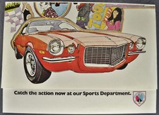 1970 Chevrolet Camaro Rs Corvette Coupe Mailer Brochure Excellent Original 70 1970 Chevrolet Camaro Rs Corvette Coupe Mailer Brochure Excellent Original 70