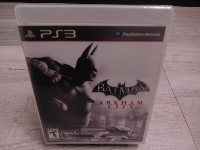 NEW SEALED Batman: Arkham City Sony Playstation 3 PS3 2011 CIB Video Game