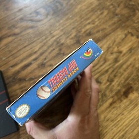 ROGER CLEMENS MVP BASEBALL NINTENDO NES CIB  W Box and Sleeve Manual Nintendo
