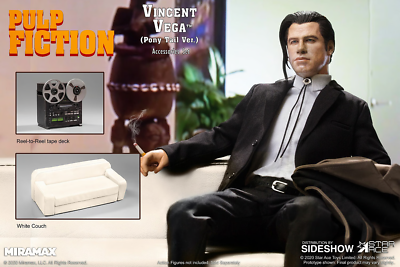 PULP FICTION~VINCENT VEGA~PTV~DLX 2.0~SIXTH SCALE FIGURE SET~STAR