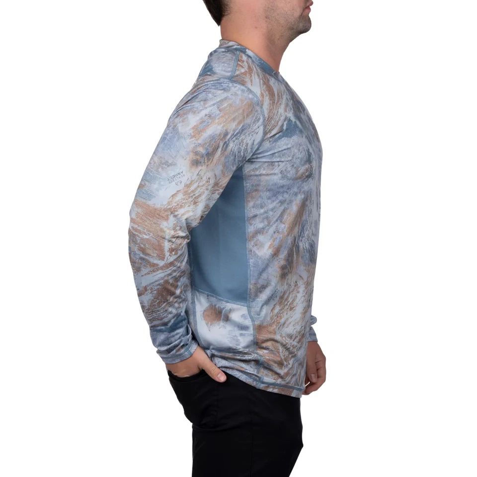 Realtree Mens L/S XL Jersey Recycled Polyester Reversible UPF Scent Control - Image 2 of 4