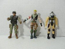Vintage 4" Military Action Figures, Army Men Toy