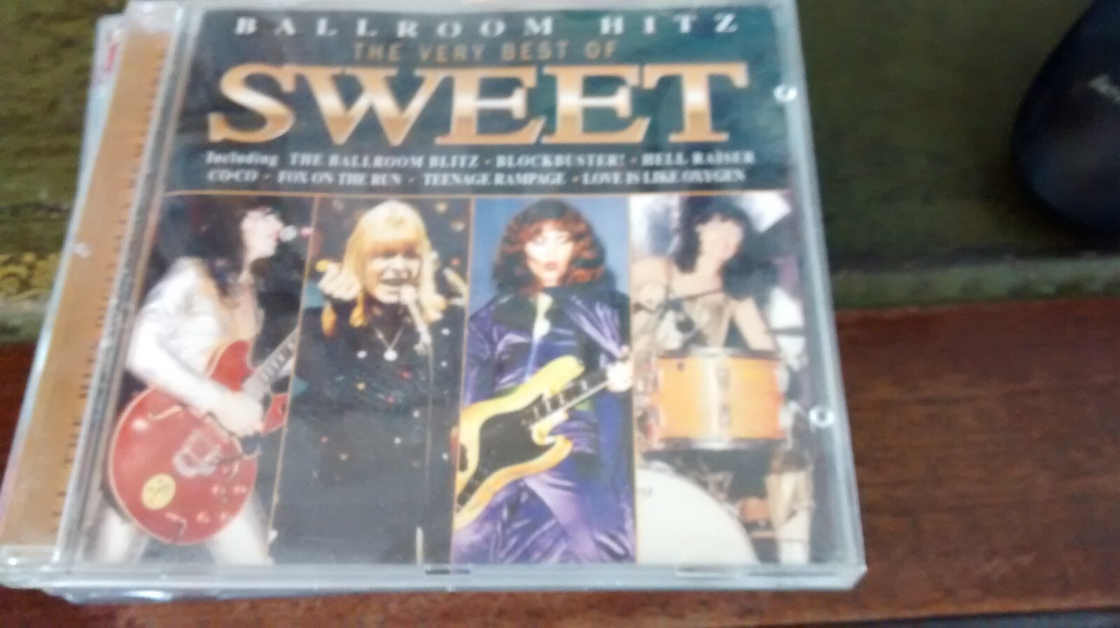 The Sweet - GREATEST BEST HITS SINGLES COLLECTION CD - NO CASE INCLUDED!!!!