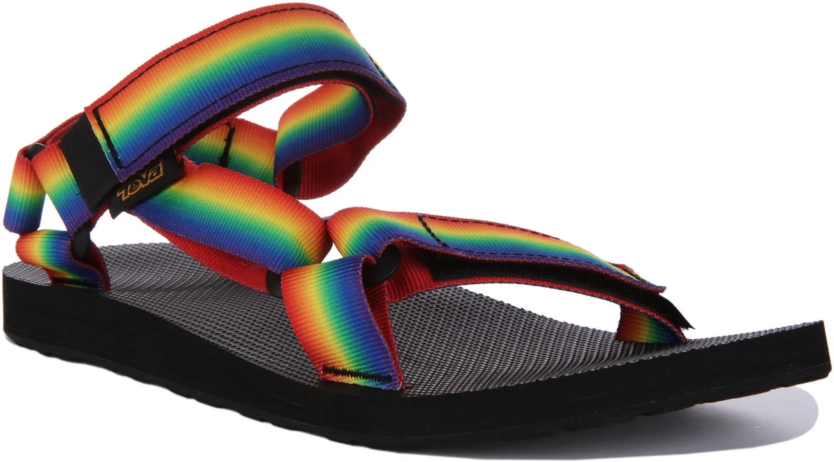 Teva Orginal Gradiate Pride Strap Sandal Multi Colour Mens Sandal