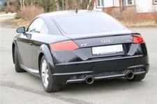 FOX Sportauspuff Audi TT FV3 2.0l quattro re li je 1x100mm scharf Typ B Absorber