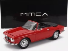 Alfa Romeo Giulia 1600 GTC CABRIO OPEN 1964 RED 1/18 MYTHICAL MYTHICAL 100080