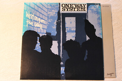 One Way System - Writing On The Wall Japanese Vap LP 1984 PUNK