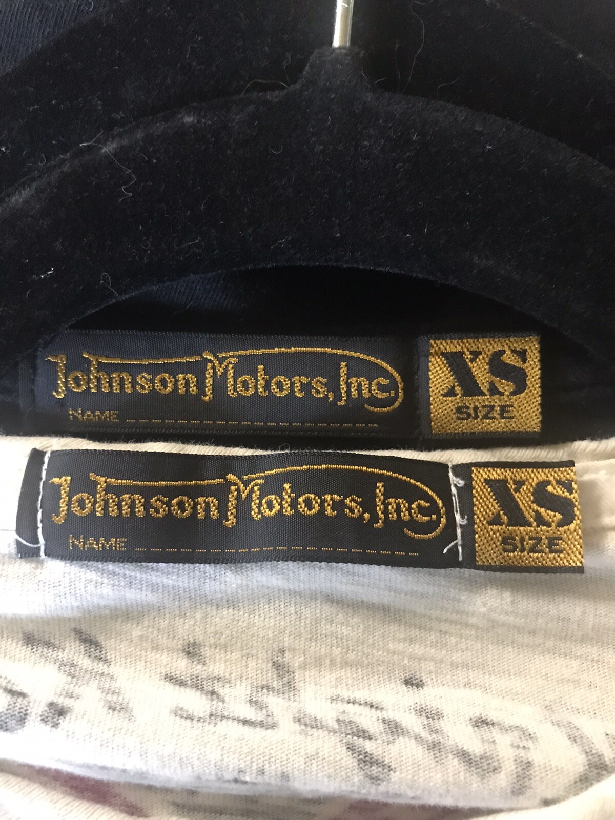 Johnson Motors Inc Tshirt Lot 2 Women’s XS She Who Dares & Knight Kats