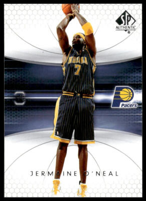 2004-05 SP Authentic #31 Jermaine O'Neal Indiana Pacers | eBay