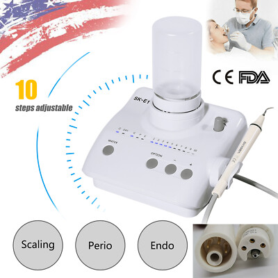 Dental Ultrasonic Scaler W/ 2*Bottles Detachable Handpiece F/ Cavitron EMS CE3