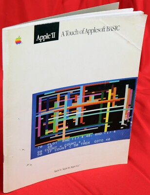 Apple II II+ IIe IIc IIgs A Touch of AppleSoft BASIC 030-1318-B | eBay