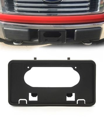 #ad For 2009 2014 Ford F150 Front Bumper License Plate Holder Frame Mounting Bracket $7.50