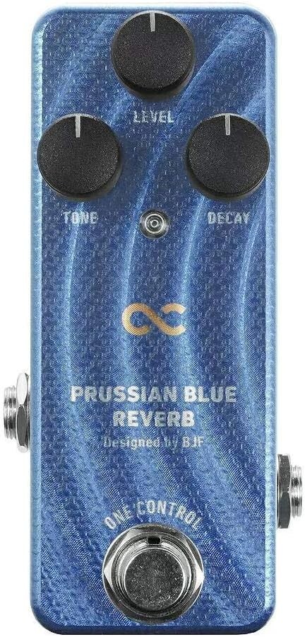 【美品】One Control Prussian Blue Reverb 9/8までエフェクターポーチ付属】One Control PRUSSIAN BLUE