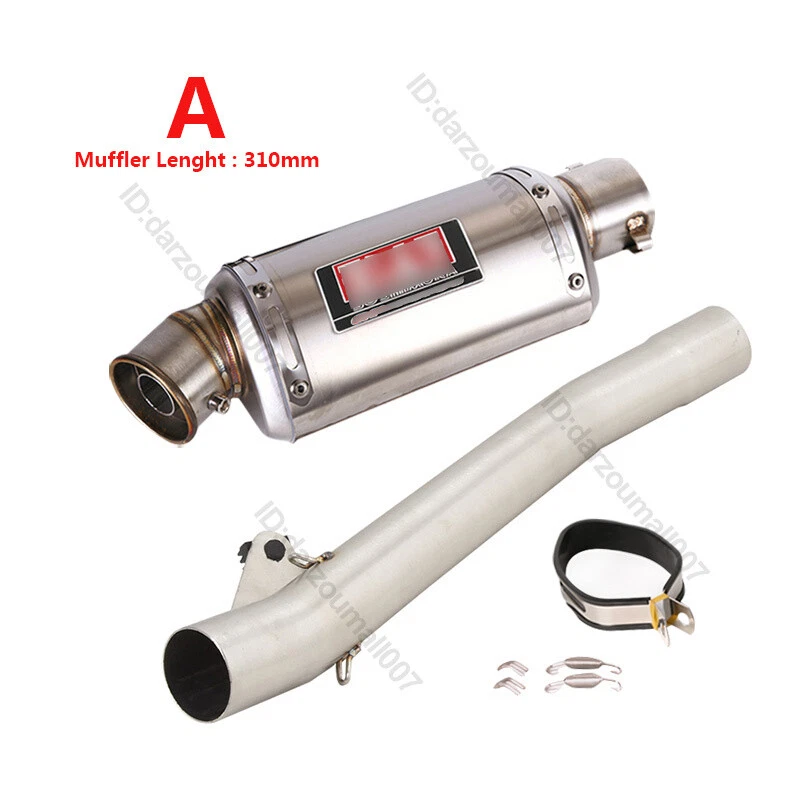 For Suzuki Bandit 600 GSF600 1200 1995-2006 Motorcycle Exhaust Pipe 51mm Muffler - Image 4 of 4