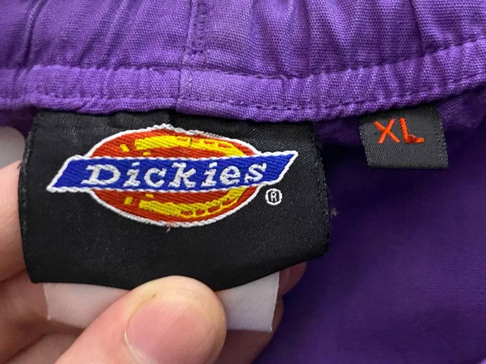 Pantalones de trabajo de carpintero vintage Dickies para hombre - XL bolsillos morados ropa de calle de patín Foto 4 de 4