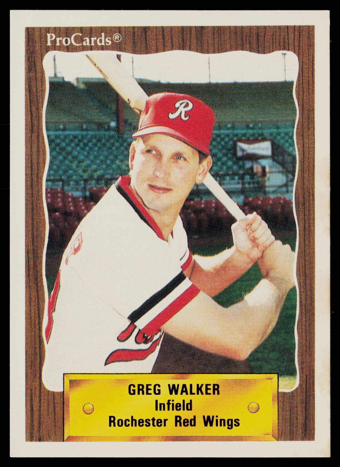 1990 ProCards #712 Greg Walker