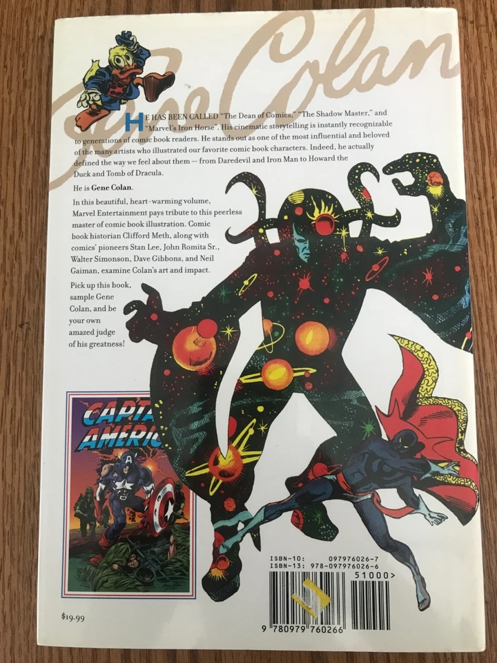 The Invincible Gene Colan - Hardcover edited by Clifford Meth - Marvel - Image 2 of 2