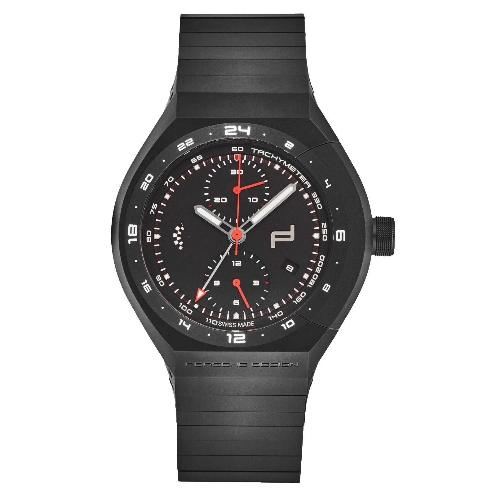 KIESENBERG Orologio Uomo Porsche 911: Tachimetro Cockpit, Quarzo, Pelle, L-20621 - 4
