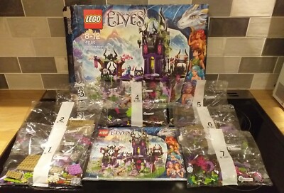 LEGO Elves 41180 Ragana's Magic Shadow Castle 100% complete,  instructions, box UK