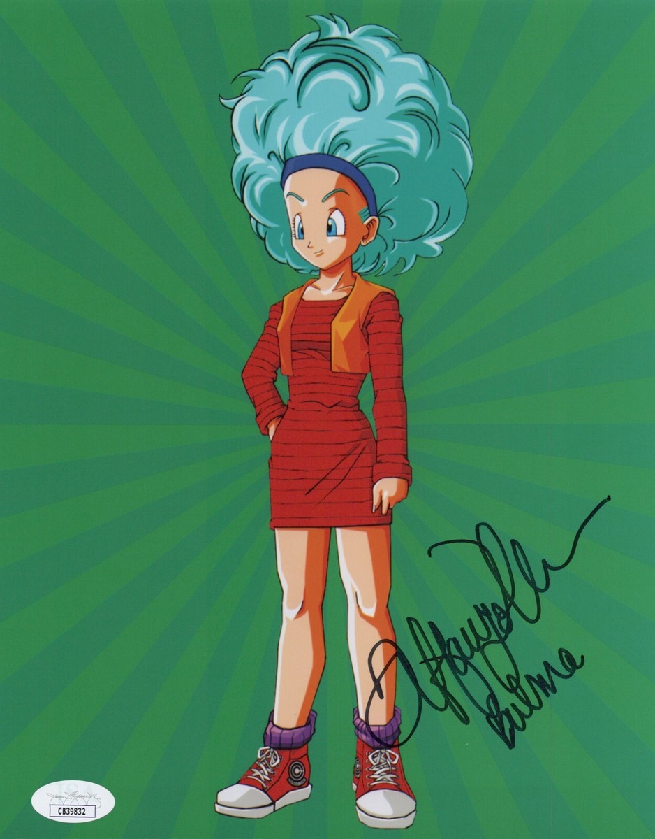 Dragon Ball - Tiffany Vollmer, OG Bulma & Baby Trunks signed 8x10 photo JSA  COA | eBay