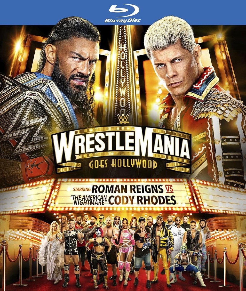 WWE: WrestleMania 39 Blu-ray BD (2023) - 2 Disc Set **NEW