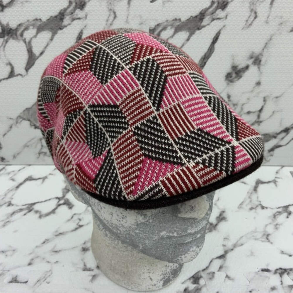 Men's Kangol Tiled 507 Hot Pink | Black | Burgundy Hats NWT &