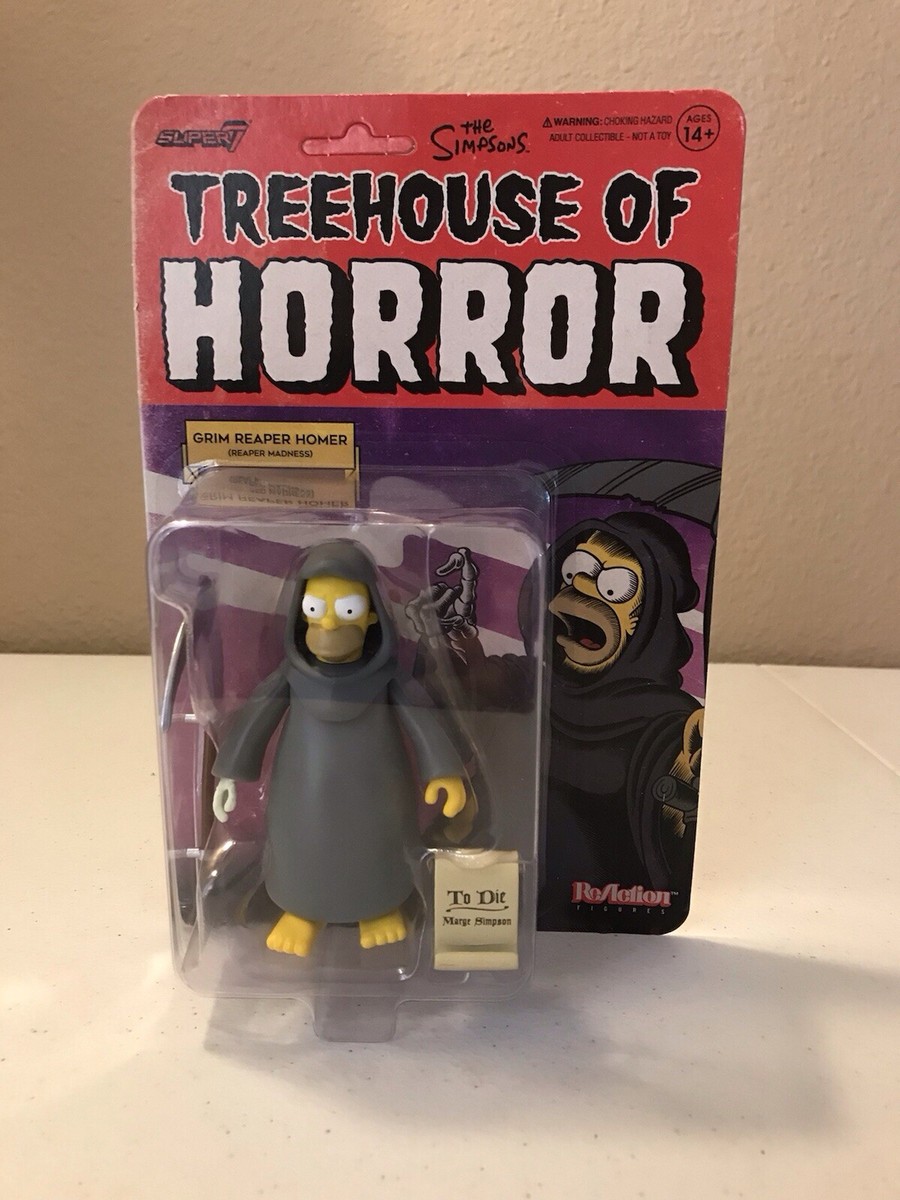 The Simpsons Treehouse of Horror Homer The Grim Reaper Super7
