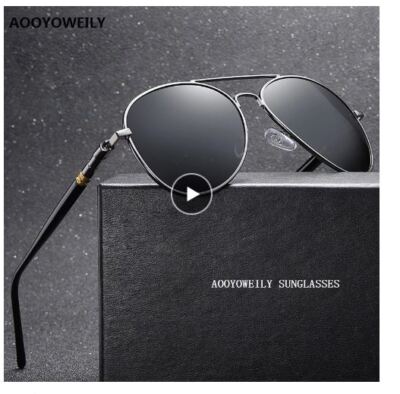 GESCHENKIDEE HOCHWERTIGE POLARISIERTE SONNENBRILLE HERREN FLIEGERSTIL