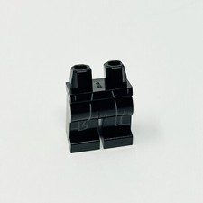 LEGO Minifigure Hips  Legs Black Dark Bluish Gray Long Coattails 970c00pb1263