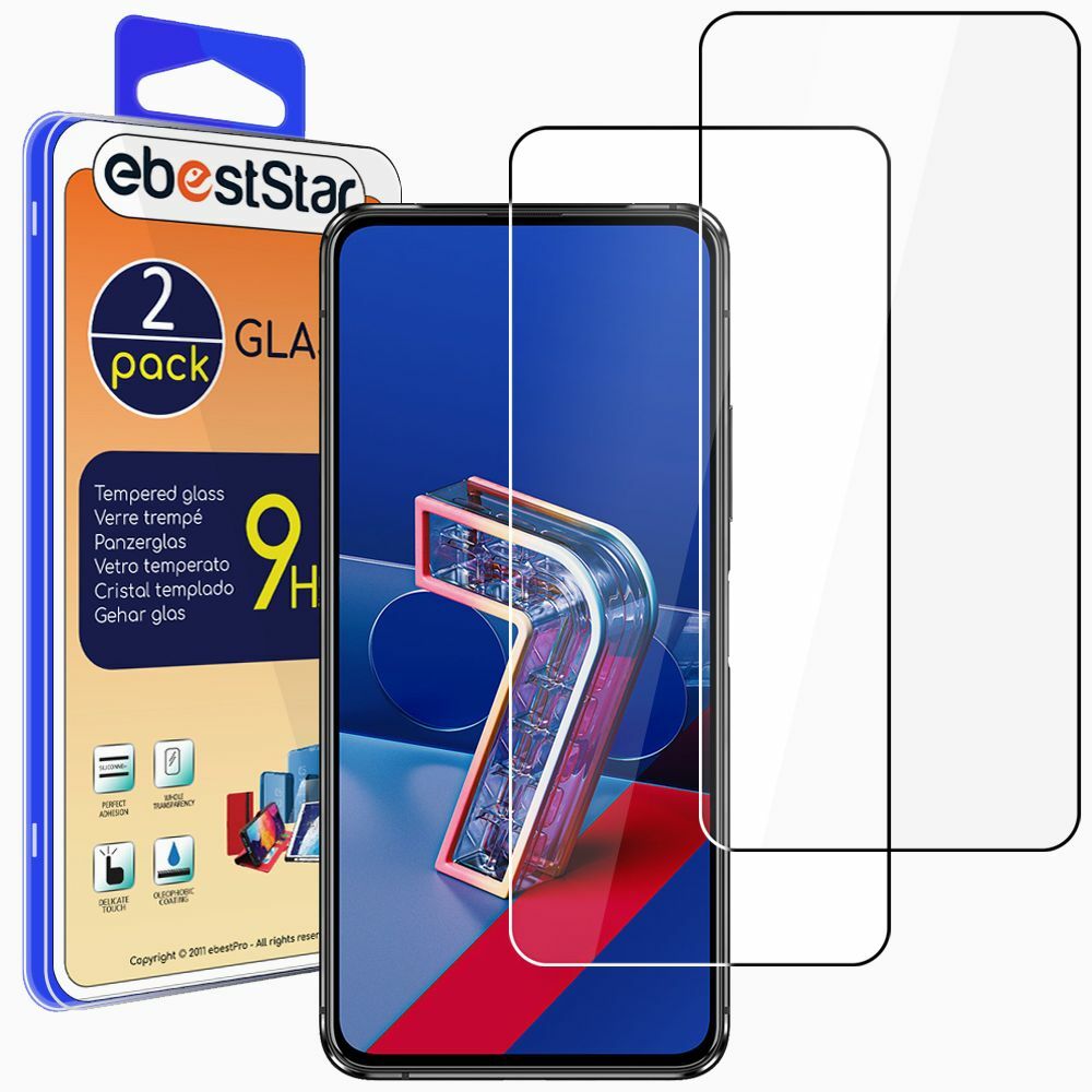 [Pacco x2] Vetro Temperato Asus Zenfone 7, 7 Pro, 8 Flip Protezione Schermo