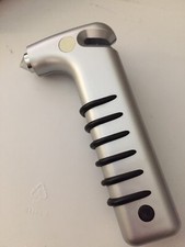 Auto Emergency Hammer Chrome Plated Metal Aaa Battery Required Sold By Avon