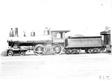RAILROAD  PHOTO ( P1658 ),  BOSTON &  MAINE   ENGINE  " 721 "