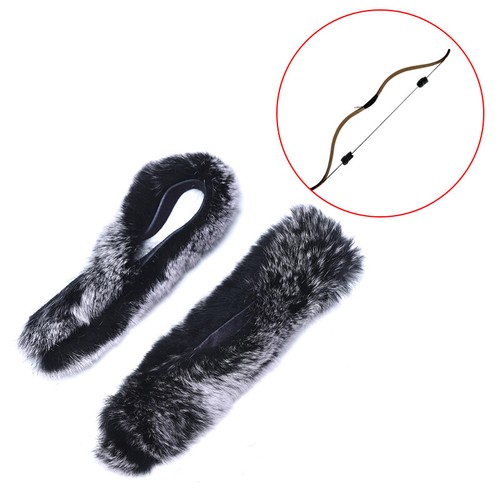 2xArchery Bow String Silencer Bowstring Rabbit Hair Dampener Recurve Bow Lon;;b - Picture 7 of 11
