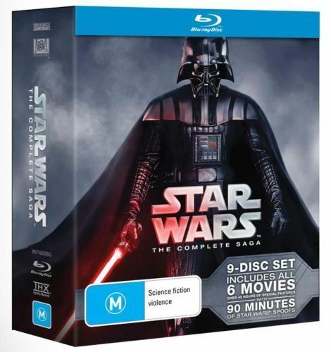 Star Wars - The Complete Saga Blu-Ray : NEW | eBay Australia