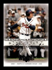 Chipper Jones 2002 Upper Deck Honor Roll #47 Atlanta Braves MLB HOF
